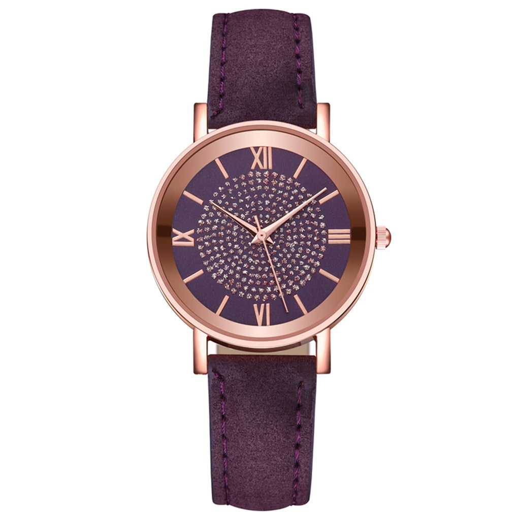 Luxury Watches Quartz  Watch Stainless Steel Dial Casual Bracele Watch - Elevate