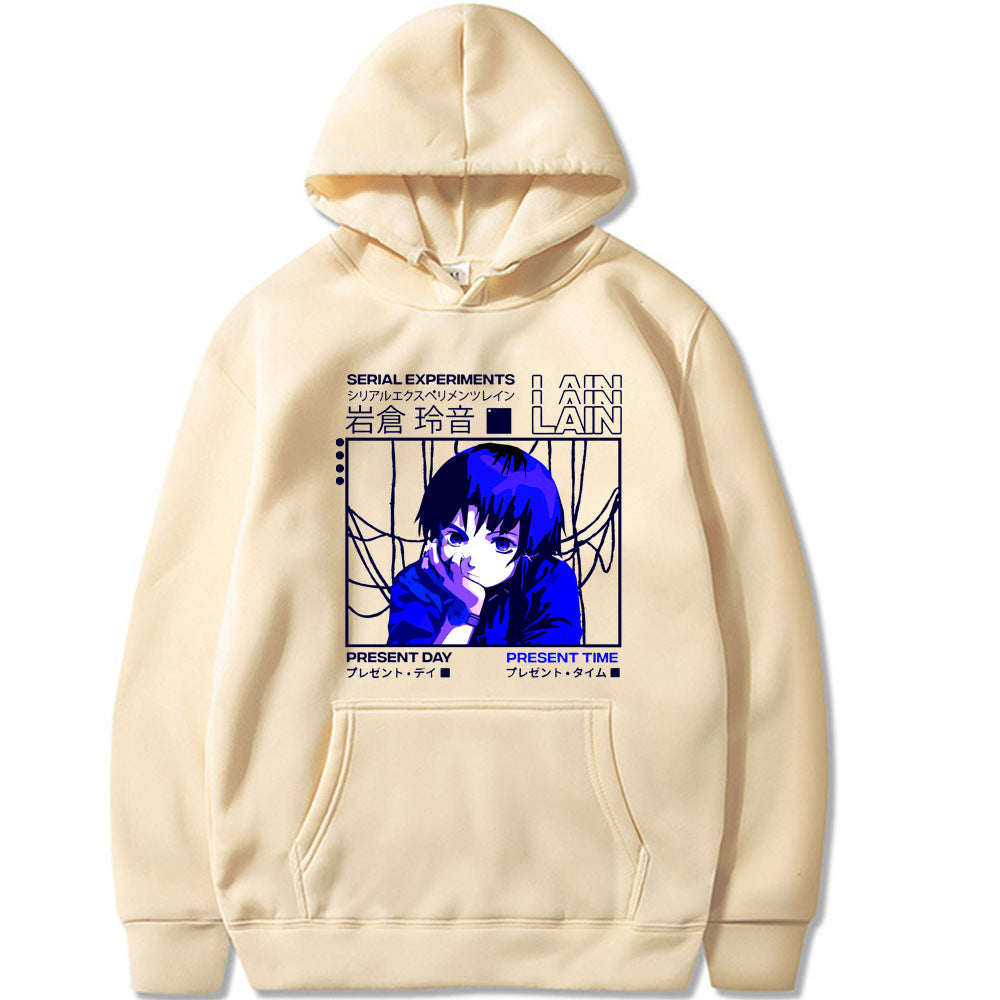 Printed Loose Hoodie Sweatshirt Wear - Elevate
