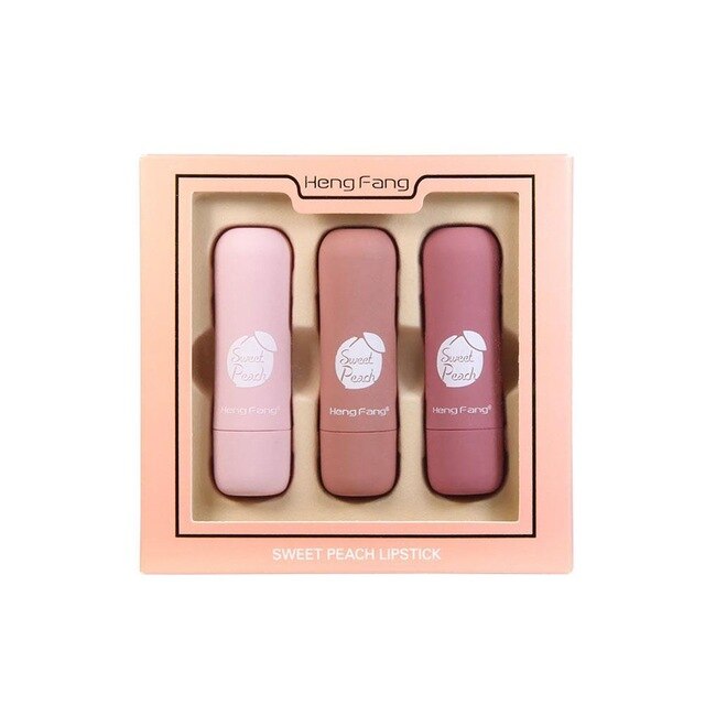 Fashion Lipstick Gold Leaf Jelly Temperature-changed Lip Balm Moisturizer Lips Beauty Makeup Brand HengFang 3 Colors - Elevate