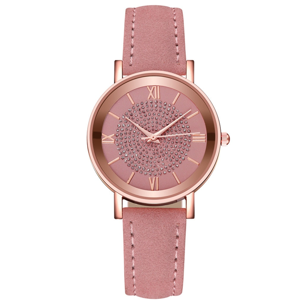 Luxury Watches Quartz  Watch Stainless Steel Dial Casual Bracele Watch - Elevate