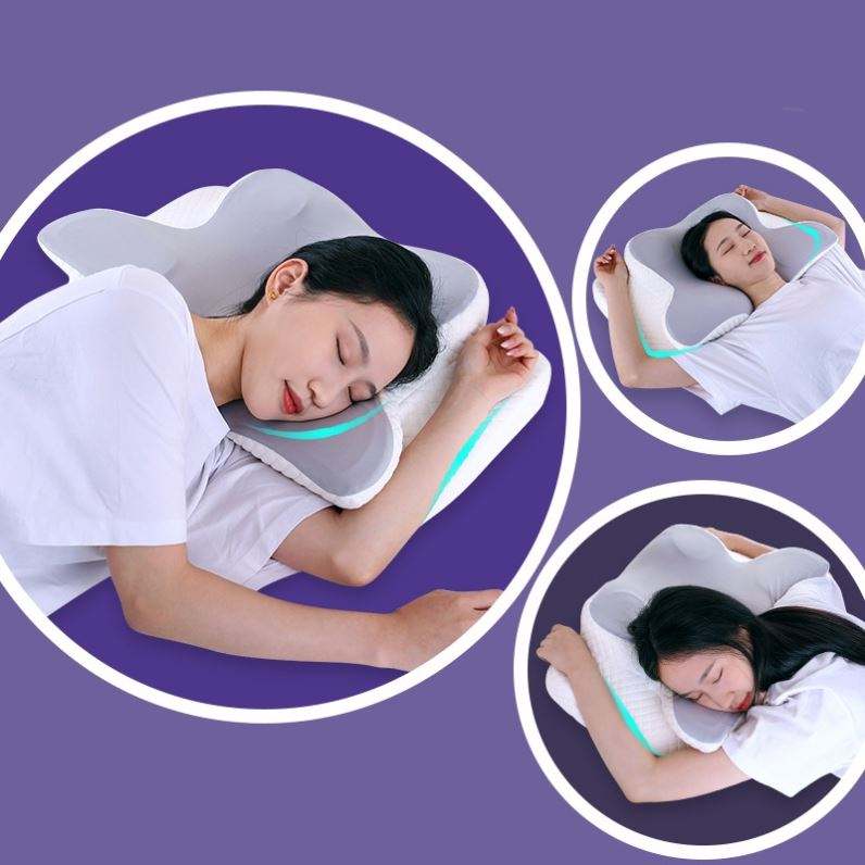 Ergonomic Cervical Pillow For Sleeping Orthopedic Support Pillows Odorless Contour Neck Pain Memory Foam Pillow - Elevate