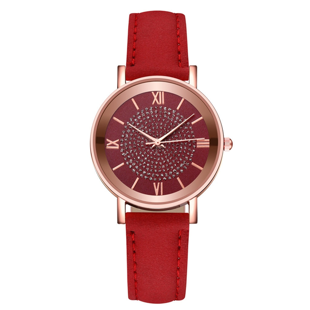 Luxury Watches Quartz  Watch Stainless Steel Dial Casual Bracele Watch - Elevate