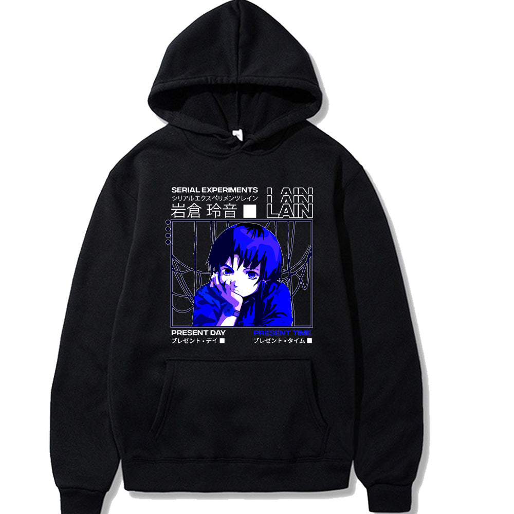 Printed Loose Hoodie Sweatshirt Wear - Elevate