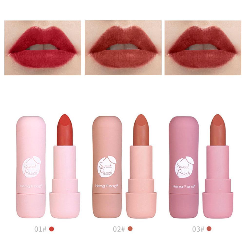 Fashion Lipstick Gold Leaf Jelly Temperature-changed Lip Balm Moisturizer Lips Beauty Makeup Brand HengFang 3 Colors - Elevate