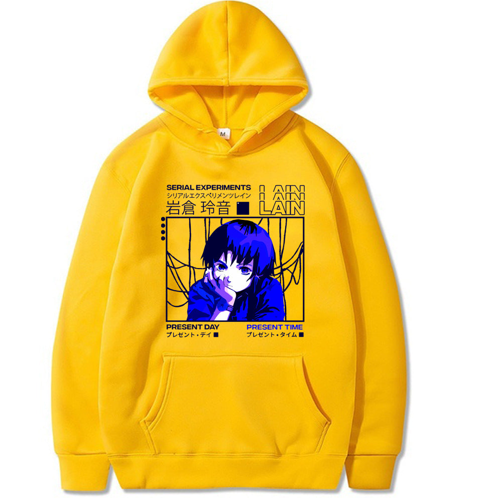 Printed Loose Hoodie Sweatshirt Wear - Elevate