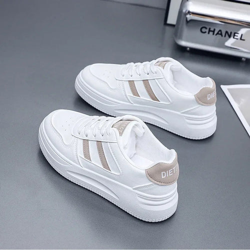 Casual Shoes Women Sports Shoes Wear-resistant and Breathable Female White Shoes Women Tennis Sneakers Lady Simple  New - Elevate