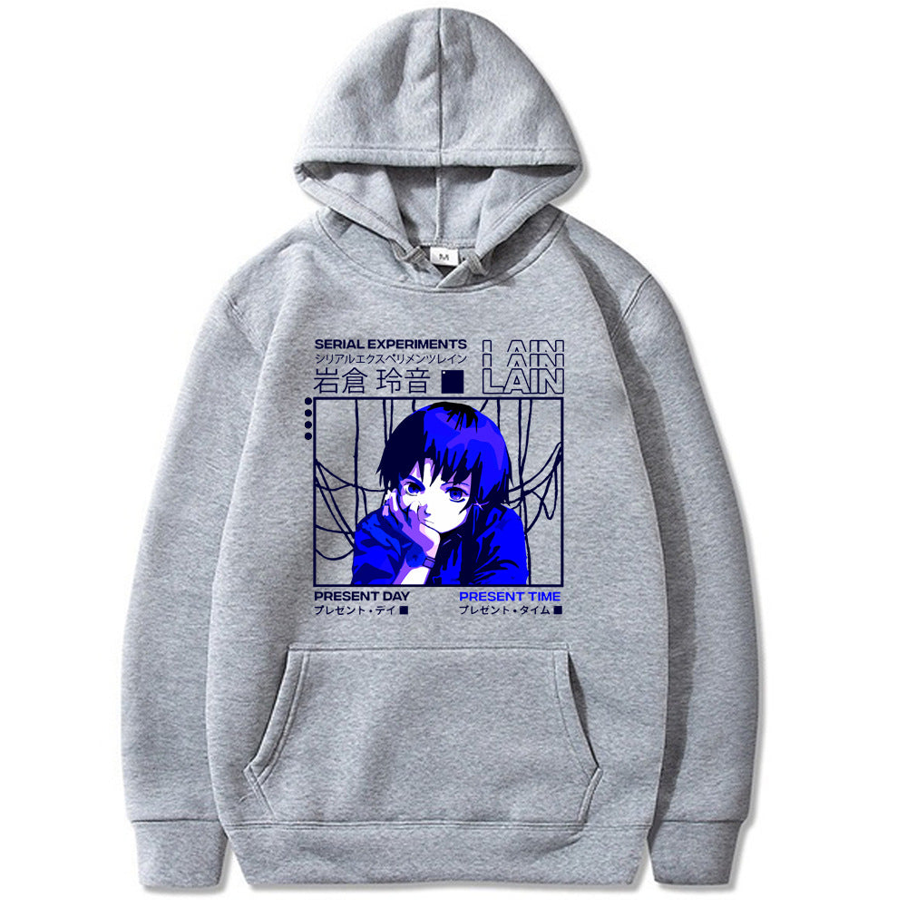 Printed Loose Hoodie Sweatshirt Wear - Elevate