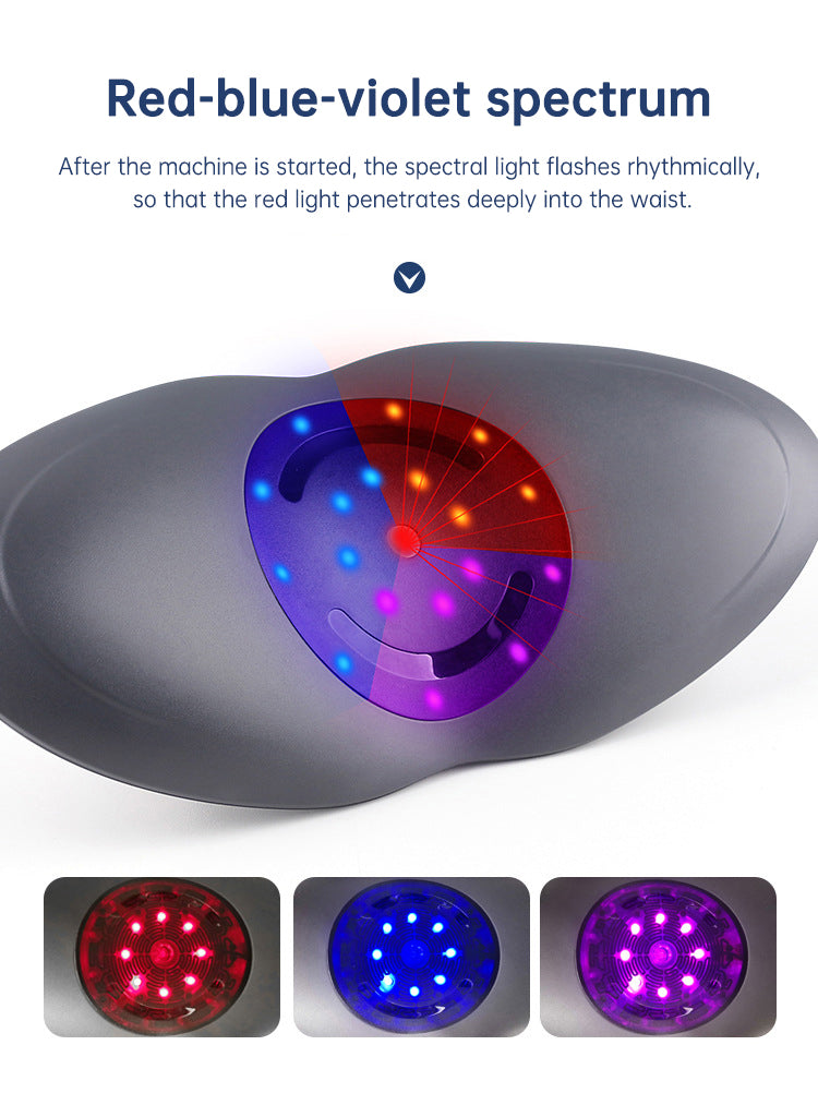Waist Massager Lumbar Traction Inflatable Hot Compress Back Cervical Stretcher Massage Air Pressure Reduce Relief Pain - Elevate