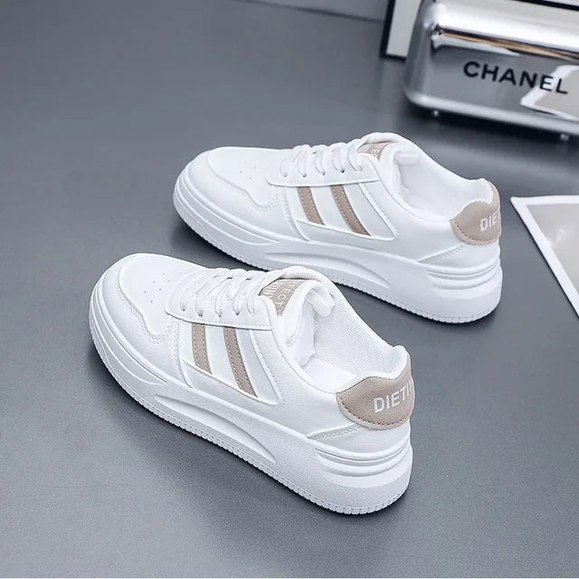 Casual Shoes Women Sports Shoes Wear-resistant and Breathable Female White Shoes Women Tennis Sneakers Lady Simple  New - Elevate