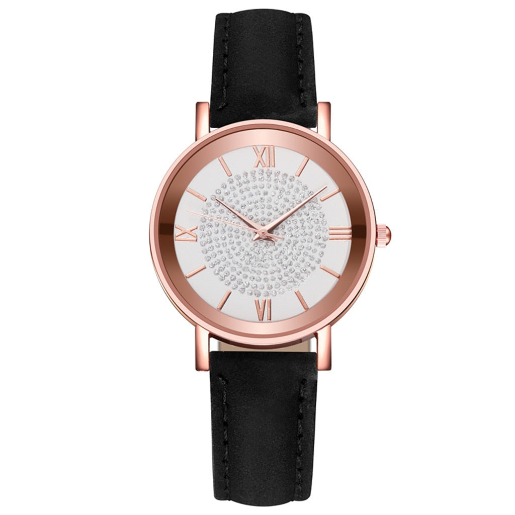 Luxury Watches Quartz  Watch Stainless Steel Dial Casual Bracele Watch - Elevate