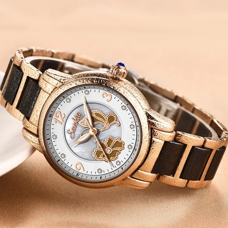 Lige High Quality Ceramic Watch Ladies Watch Exquisite Waterproof Watch - Elevate