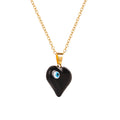 Versatile Love Devil's Eye Pendant Titanium Steel Necklace Small Personality Versatile Neckchain Chain - Elevate