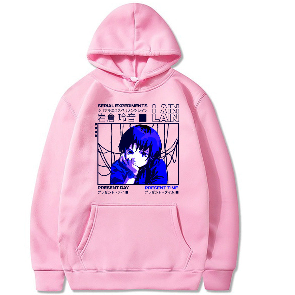 Printed Loose Hoodie Sweatshirt Wear - Elevate