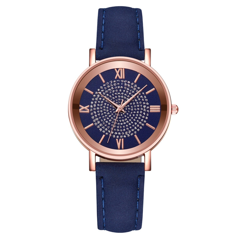 Luxury Watches Quartz  Watch Stainless Steel Dial Casual Bracele Watch - Elevate