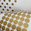 Gold polka Dots Wall Sticker Wall Art Decals Removable Kids Children Room home decoration Golden DIY Dot Stickers Home Decor eprolo