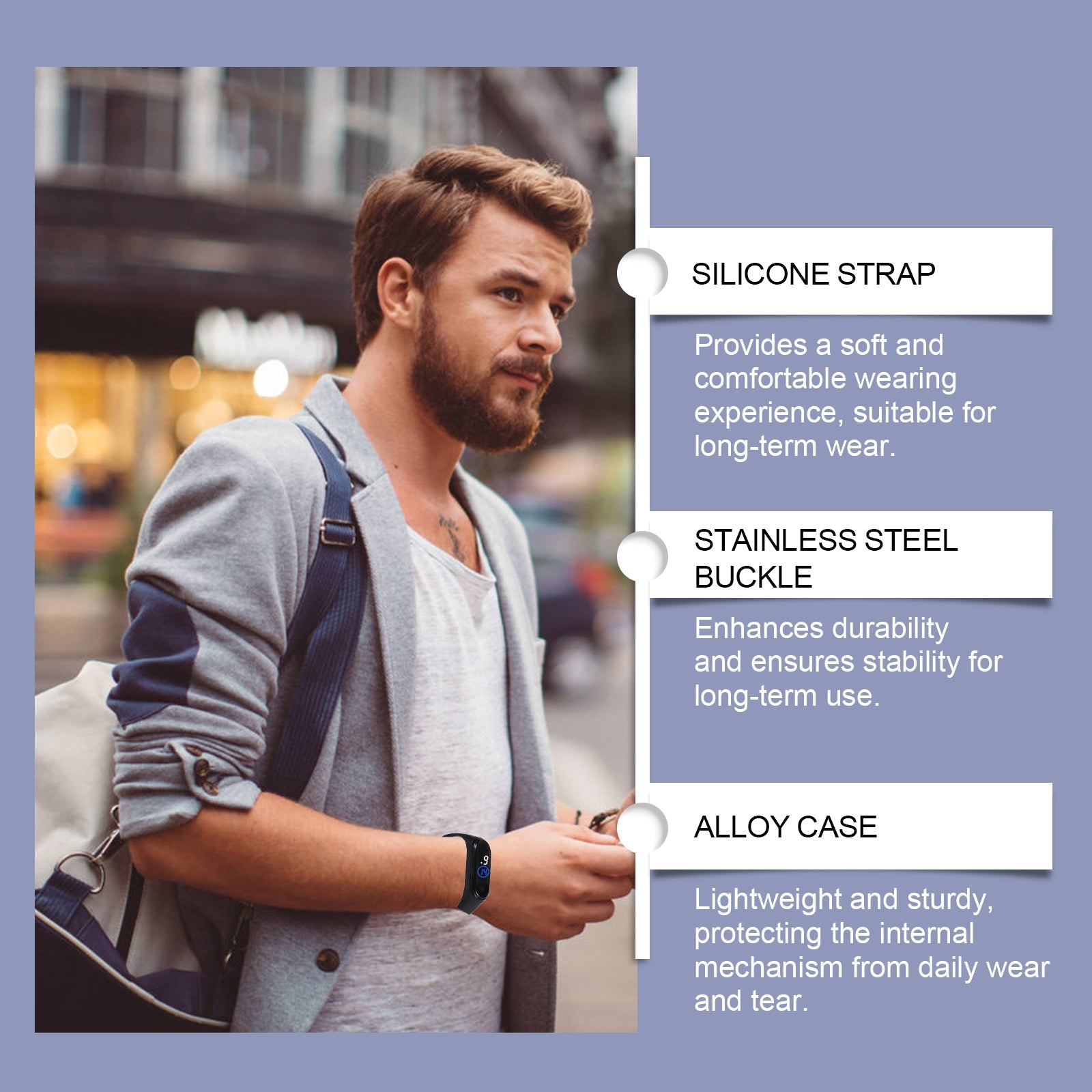Men's Health Exercise Wristband - Elevate