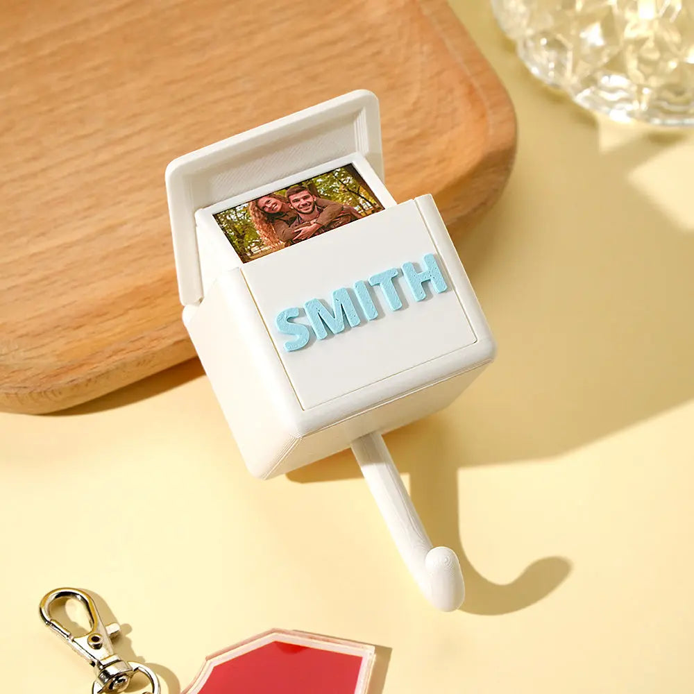 Personalized 3D Printed Gravity Hooks Home Decor Gift for Family eprolo